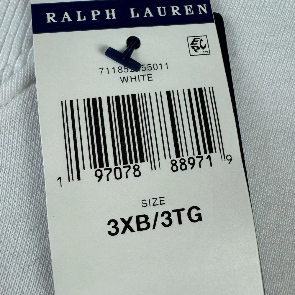 Polo Ralph Lauren Crewneck Polo‎ Bear Preppy Bear Sweatshirt Sweater Sz 3XB NWT